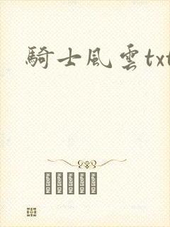骑士风云txt