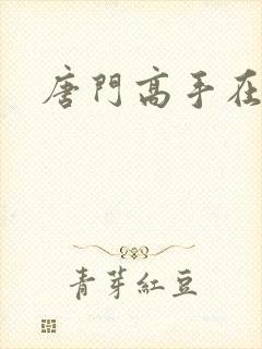 唐门高手在异界