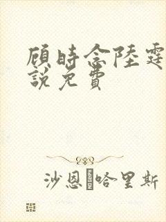 顾时念陆霆骁小说免费