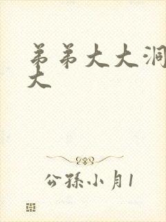 弟弟大大洞洞大大