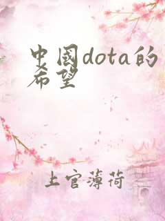 中国dota的希望