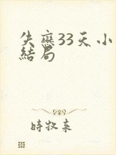 失恋33天小说结局