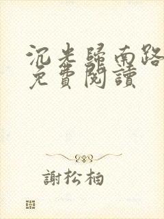 沉光归南路全文免费阅读