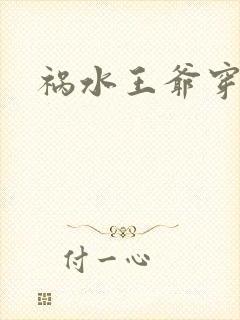 祸水王爷穿越妃