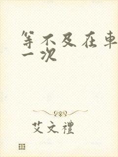 等不及在车里做一次