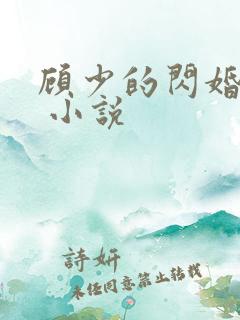 顾少的闪婚宠妻 小说
