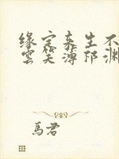 缘定来生不相负云笑薄祁渊