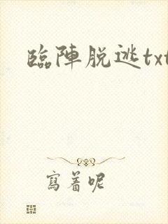 临阵脱逃txt
