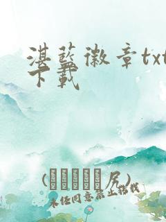 湛蓝徽章txt下载