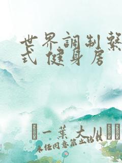 世界调制系统模式 健身房