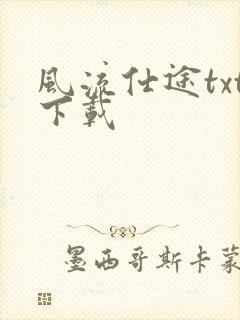 风流仕途txt下载