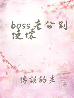 boss老公别使坏