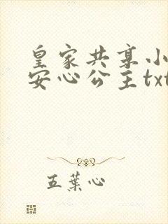 皇家共享小公主安心公主txt