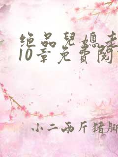 绝品儿媳老马第10章免费阅读