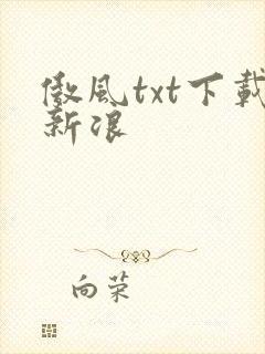 傲风txt下载新浪