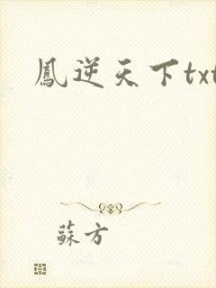凤逆天下txt
