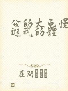 公的大龟慢慢挺进我的体