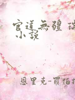 官道无疆 瑞根 小说