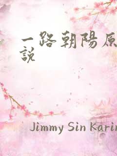 一路朝阳原著小说