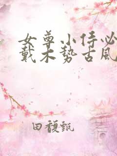 女尊小侍必须佩戴木势古风