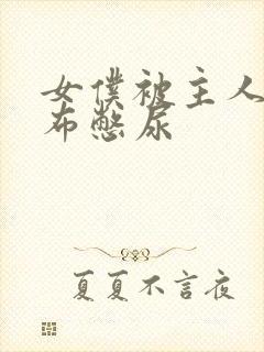 女仆被主人用胶布憋尿