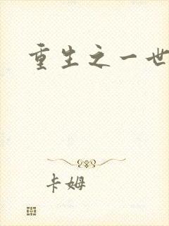 重生之一世枭雄