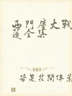 西门庆大战潘金莲全集