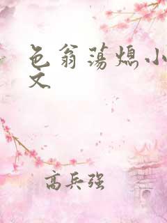 色翁荡熄小说全文