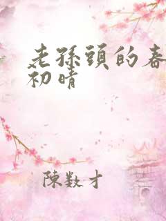 老孙头的春天林初晴