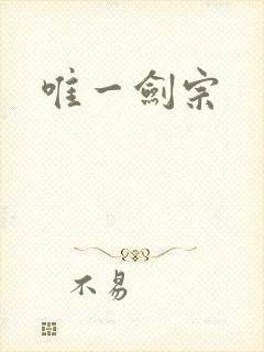 唯一剑宗
