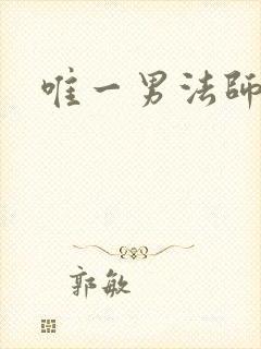 唯一男法师