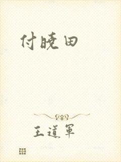 付晓田