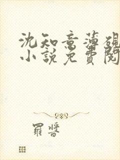 沈知意薄砚霆的小说免费阅读