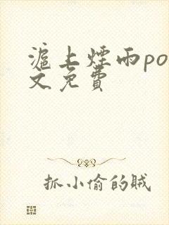 沪上烟雨po全文免费