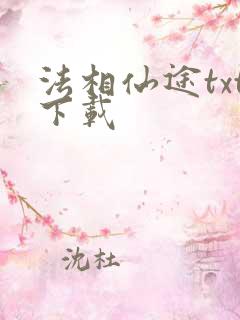 法相仙途txt下载