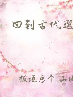 回到古代选老公