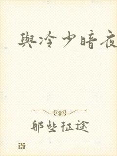 与冷少暗夜孽爱