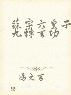 苏宇六皇子签到九转玄功