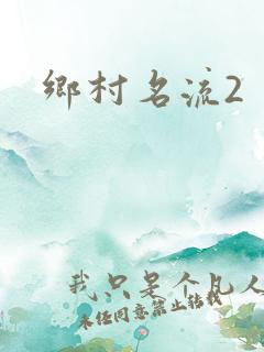 乡村名流2