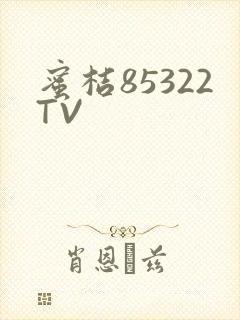 蜜桔85322TV