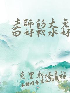 老师的大兔子好白好软水好多