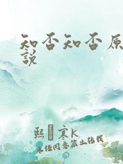 知否知否原著小说