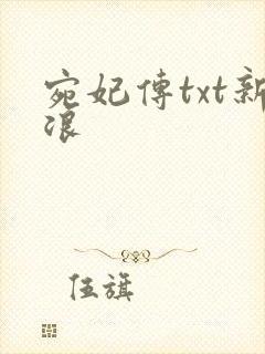 宛妃传txt新浪
