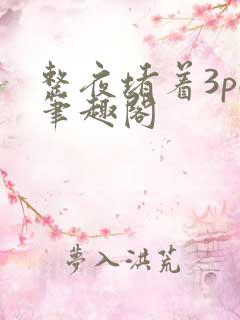 整夜堵着3pH笔趣阁