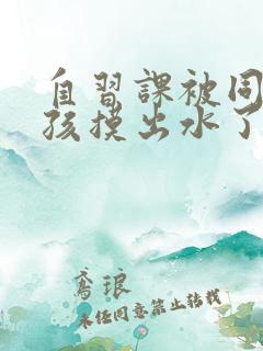 自习课被同桌男孩摸出水了