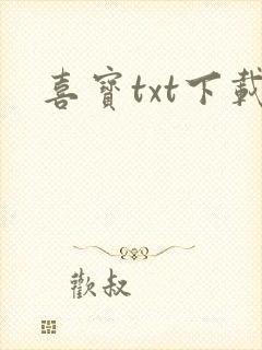 喜宝txt下载