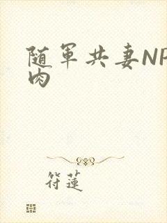 随军共妻NP纯肉