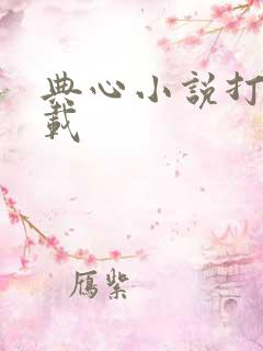 典心小说打包下载