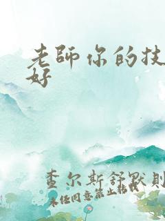 老师你的技术真好