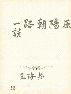 一路朝阳原著小说